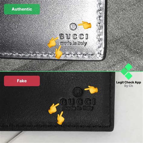 how to know if a gucci wallet is fake|gucci knockoff wallet.